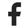 Facebook social media icon.